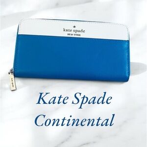 💙💙 Kate Spade New York Staci Continental Wallet 100% Authentic ~ NEW!